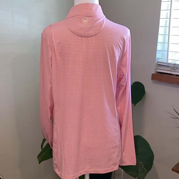 Peter Millar Women's Lightweight Sun Shirt Lilac Blossom Size Large, Long Sleeve - Picture 5 of 5